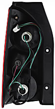 Driver and Passenger Side Halogen Tail Light, With bulb(s), OE Replacement