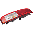 Driver and Passenger Side Halogen Tail Light, With bulb(s), OE Replacement, CAPA Certified