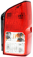 Driver and Passenger Side Halogen Tail Light, With bulb(s), OE Replacement