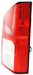 Driver and Passenger Side Halogen Tail Light, With bulb(s), OE Replacement