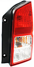 Driver and Passenger Side Halogen Tail Light, With bulb(s), OE Replacement