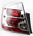 Driver and Passenger Side Halogen Tail Light, With bulb(s), OE Replacement