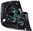 Driver and Passenger Side Halogen Tail Light, With bulb(s), OE Replacement