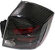 Driver and Passenger Side Halogen Tail Light, With bulb(s), OE Replacement