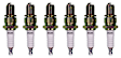 SET-NG4644-6 Spark Plug, Set of 6, V-Power Series