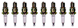 SET-NG4644-8 Spark Plug, 4.4L, 8Cyl, Set of 8, V-Power Series