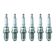 SET-NG5509-6 Spark Plug, 3.6L, 6Cyl, Set of 6, Regular Class Multi-Ground Series