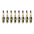 SET-NG5547-8 Spark Plug, 4.2L, 8Cyl, Set of 8, Laser platinum Series