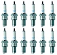 SET-NG7162-12 Spark Plug, 2.2L, 4Cyl, Set of 12, Standard Series