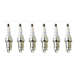 SET-NG7968-6 Spark Plug, 2.8L, 6Cyl, Set of 6, Laser platinum Series