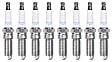 SET-NG90374-8 Spark Plug, Set of 8, Laser platinum Series