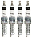 SET-NG90465-4 Spark Plug, Set of 4, Ruthenium HX Series
