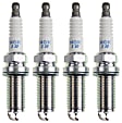 SET-NG91961-4 Spark Plug, 2.0L, 4Cyl, Set of 4, Laser Iridium Series