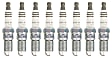 2008 Chevrolet Express 2500 - Spark Plug, Gap 0.040 in., Set of 8, 8 Cyl 6.0L, Ruthenium HX Series