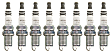 SET-NG95159-8 Spark Plug, Set of 8, Ruthenium HX Series