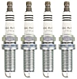 SET-NG96355-4 Spark Plug, Set of 4, Ruthenium HX Series