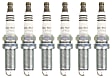 SET-NG96355-6 Spark Plug, Set of 6, Ruthenium HX Series