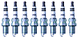 SET-NGBKR6EIX11-8 Spark Plug, Set of 8, Iridium IX Series