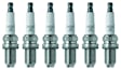 SET-NGBKR7EQUP-6 Spark Plug, Set of 6, Laser platinum Series