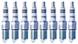 2008 Ford Mustang - Spark Plug, Gap 0.044 in., Set of 8, 8 Cyl 5.4L, Iridium IX Series
