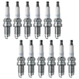 1996 Nissan Pickup - Spark Plug, Set of 12, 4 Cyl 2.4L, V-Power Series