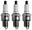 SET-NP3004-3 Spark Plug, 1.0L, 3Cyl, Set of 3, Double Platinum Series