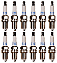 SET-NP3127-12 Spark Plug, Set of 12, Double Platinum Series