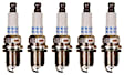 SET-NP3128-5 Spark Plug, 2.5L, 5Cyl, Set of 5, Double Platinum Series