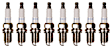 SET-NP3174-8 Spark Plug, Set of 8, Double Platinum Series