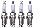 SET-NP3195-4 Spark Plug, Set of 4, Multi-ground Series