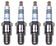 2015 Audi A4 - Spark Plug, Set of 4, 4 Cyl 2.0L, Double Platinum Series