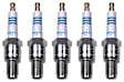 SET-NP3273-5 Spark Plug, 2.2L, 5Cyl, Set of 5, Double Platinum Series