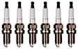 SET-NP3284-6 Spark Plug, 3.0L, 6Cyl, Set of 6, Double Platinum Series