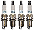 SET-NP3476-4 Spark Plug, 1.5L, 4Cyl, Set of 4, Iridium Long Life Series