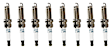 SET-NP3500-8 Spark Plug, 5.0L, 8Cyl, Set of 8, Iridium Long Life Series
