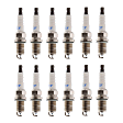SET-NP4503-12 Spark Plug, Set of 12, Platinum TT Series