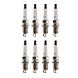 SET-NP4503-8 Spark Plug, Set of 8, Platinum TT Series
