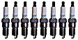 2015-2020 Chevrolet Silverado 1500 - Spark Plug, Set of 8, Iridium TT Series