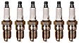SET-NP5033-6 Spark Plug, 4.0L, 6Cyl, Set of 6, Standard Series