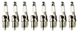 SET-NP5063-8 Spark Plug, Set of 8, Multi-ground Series