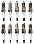 SET-NP5087-10 Spark Plug, Set of 10, Iridium Long Life Series