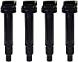 2008 Toyota Sienna - Ignition Coil, DENSO coil interchanges With OE Diamond coil, Set of 4, 3.5L 6Cyl