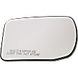 Driver and Passenger Side Mirror Glass, Non-Heated, No Blind Spot Feature