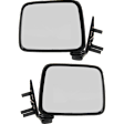 Driver and Passenger Side Mirrors, Manual Adjust, Manual Folding, Non-Heated, Paintable, No Signal Light, No Memory, No Puddle Light, No Auto-Dimming, No Blind Spot Feature