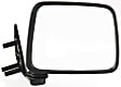 Driver and Passenger Side Mirrors, Manual Adjust, Manual Folding, Non-Heated, Paintable, No Signal Light, No Memory, No Puddle Light, No Auto-Dimming, No Blind Spot Feature