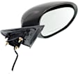 Driver and Passenger Side Mirrors, Power Adjust, Manual Folding, Non-Heated, Paintable, No Signal Light, Memory, Puddle Light, Auto-Dimming, and Blind Spot Feature, Production Date Up To July 2011