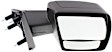 2018 Nissan NV2500 - Driver and Passenger Side Mirror, Manual Adjust, Non-Heated, Textured Black, Manual Folding, No Signal Light, With Blind Spot Glass, Without Memory Recall, No Puddle Light, No Auto-Dimming, Standard Cargo Van