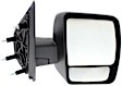 2018 Nissan NV2500 - Driver and Passenger Side Mirror, Manual Adjust, Non-Heated, Textured Black, Manual Folding, No Signal Light, With Blind Spot Glass, Without Memory Recall, No Puddle Light, No Auto-Dimming, Standard Cargo Van