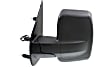 2018 Nissan NV3500 - Driver and Passenger Side Mirror, Power Adjust, Non-Heated, Textured Black, Manual Folding, No Signal Light, With Blind Spot Glass, Without Memory Recall, No Puddle Light, No Auto-Dimming