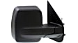 2012-2021 Nissan NV2500 - Driver and Passenger Side Mirror, Power Adjust, Heated, Manual Folding, Textured Black, No Signal Light, Without Memory Recall, No Puddle Light, No Auto-Dimming, With Blind Spot Glass